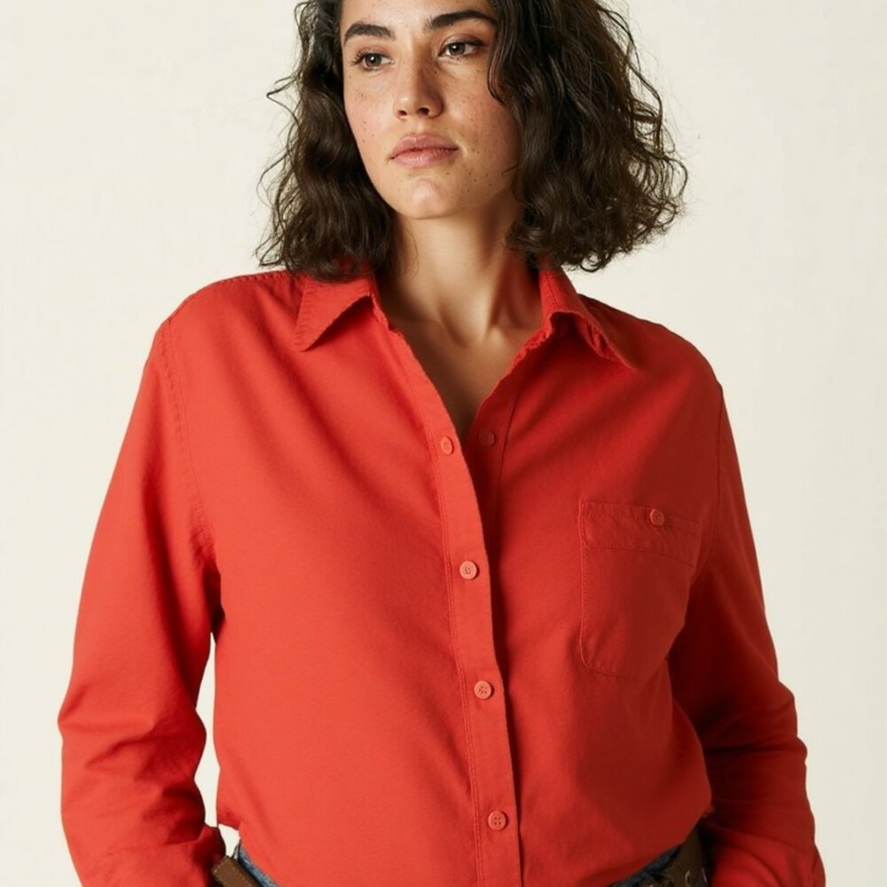 Chadwick’s Linen Shirt 18W – Relaxed & Chic